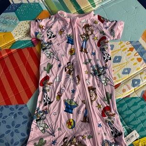 Little Sleepies Pink Toy Story Sleeper One-Piece